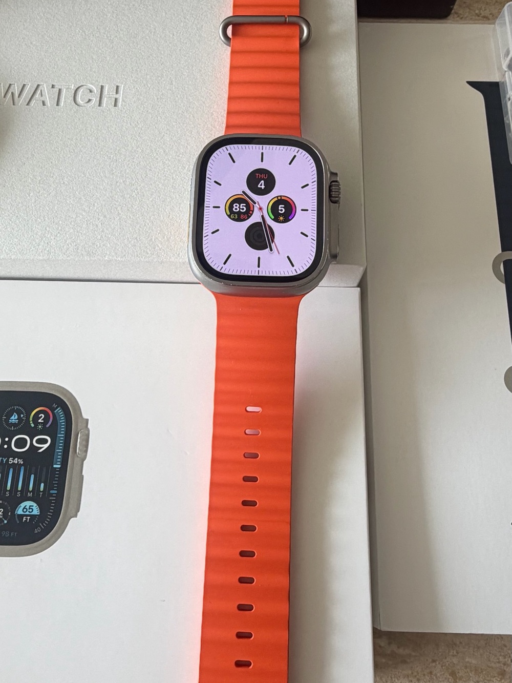 Apple Watch Ultra 2 GPS Cellular 49mm Titanium Case!
